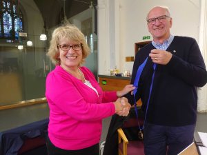 Passing Reepham Lion Presidency to new President